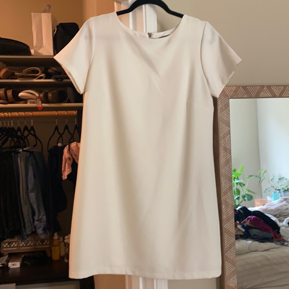 White dress